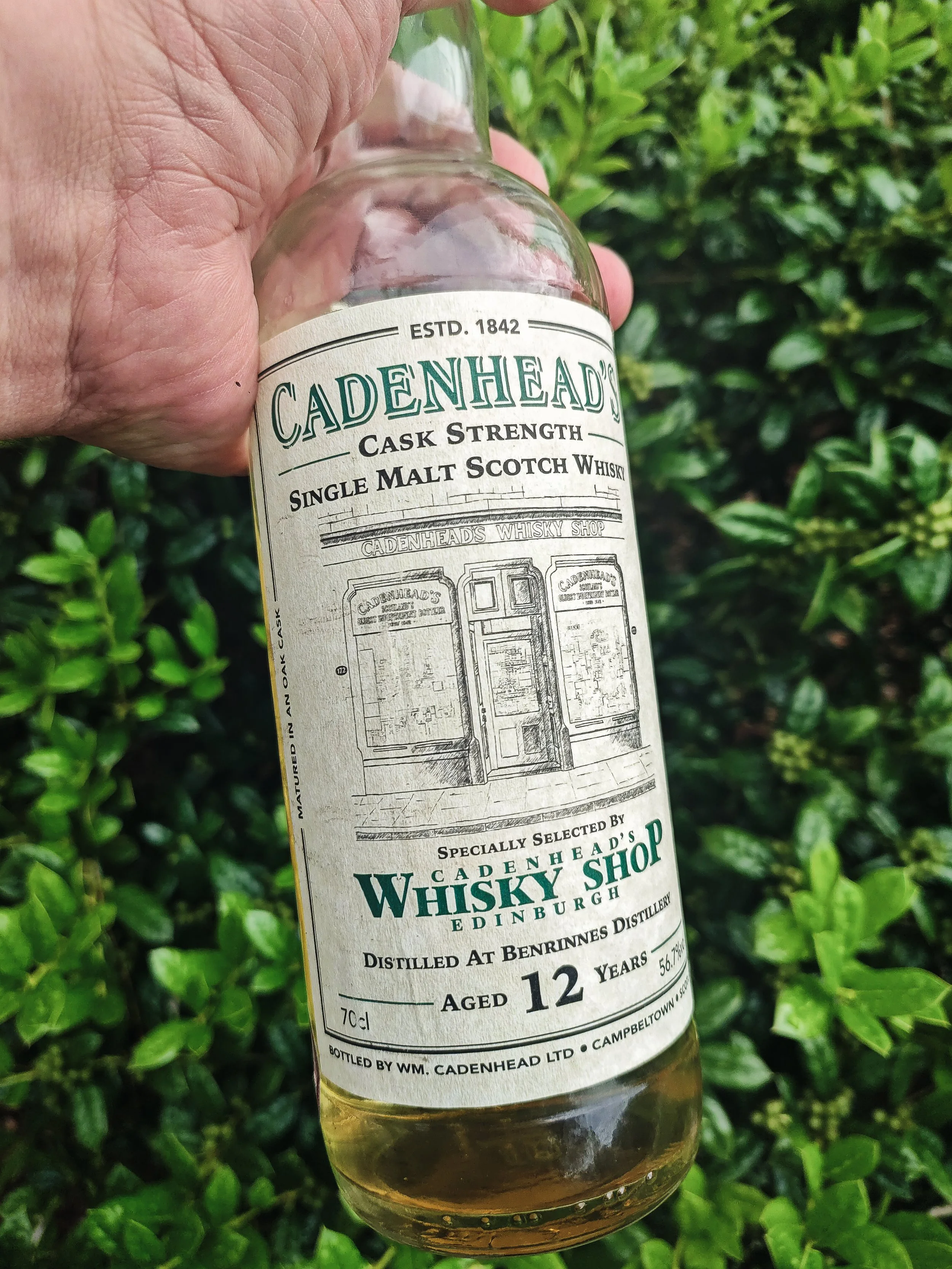 Benrinnes 12yo Cadenhead's — Dramface